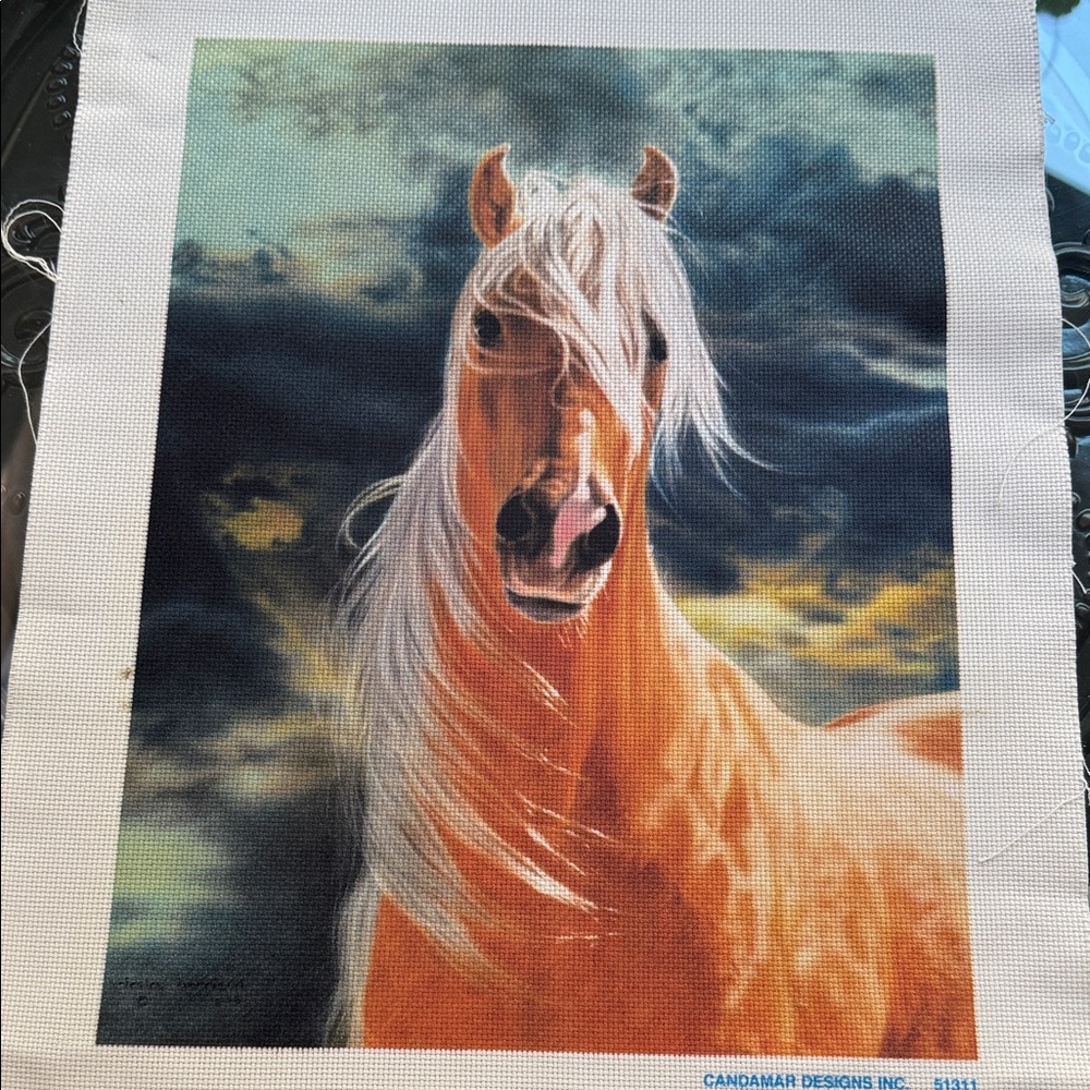 Candamar Designs Majestic Horse Fiber Art